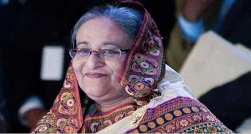 বরিশাল ‍‍সেনানিবাসে প্রধানমন্ত্রী