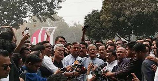 যে আন্দোলনে খালেদাকে মুক্ত করার আহবান ফখরুলের