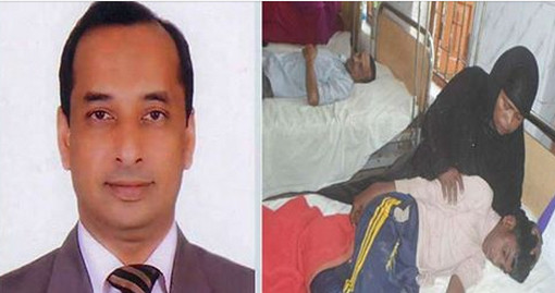 গাড়িতে হাত দেওয়ায় শিশুকে পেটালো উপজেলা চেয়ারম্যান