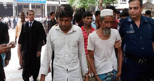চলন্ত বাসে পোশাককর্মীকে ধর্ষণ, চালকসহ পাঁচ জন রিমান্ডে