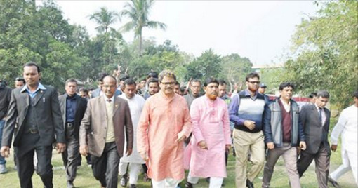 রাজশাহী চারঘাট-বাঘার রাজনৈতিক হাওয়া বয়ছে শাহরিয়ার পক্ষে
