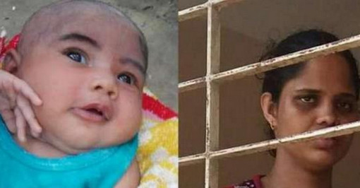 এক মাসের শিশু কন্যাকে জবাই করে হত্যা করল মা!