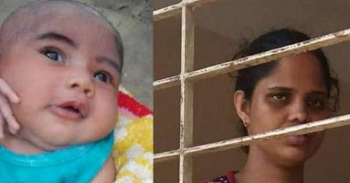 এক মাসের শিশু কন্যাকে জবাই করে হত্যা করল মা!