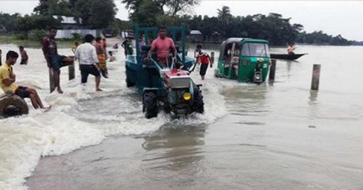 পানি বেড়েছে ৫২টি নদীর
