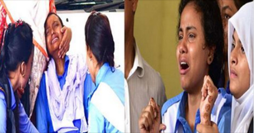 চোখের সামনে মুহুর্তের মধ্যেই বাসটি উঠে গেল ছেলে-মেয়েগুলোর ওপর