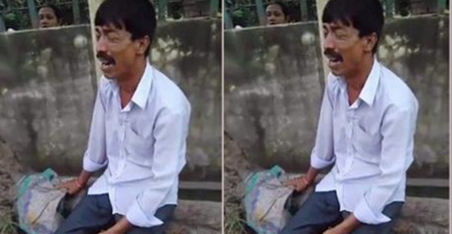 গতকাল যেখানে মেয়ে মিমকে হারিয়েছেন, আজ সেই রাস্তায় বসেই কাঁদছেন বাবা