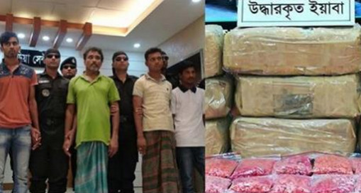লবণ বোঝাই কাভার্ড ভ্যান থেকে ২ লাখ ৬ হাজার পিস ইয়াবা উদ্ধার