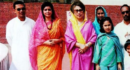 যে উদ্দেশ্য ঢাকায় এলেন খালেদা জিয়ার পুত্রবধূ শর্মিলা ও তার মেয়ে