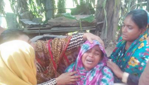 বাবাকে ধারালো অস্ত্র দিয়ে হত্যা করলো ছেলে