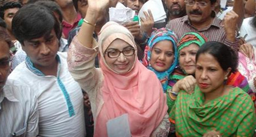 অবশেষে প্রার্থিতা ফিরে পেলেন বিএনপির প্রার্থী আফরোজা আব্বাস